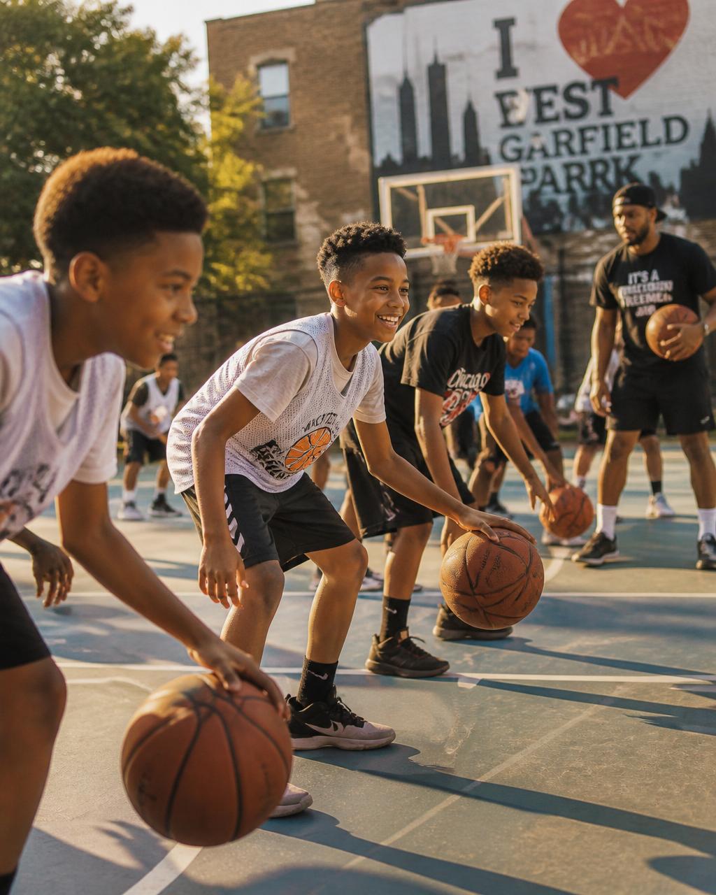 Youth basketball camp